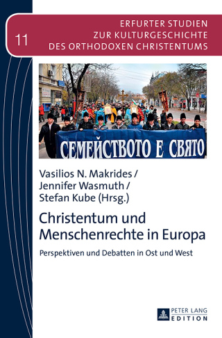Cover image: Christentum und Menschenrechte in Europa 1st edition 9783631625804