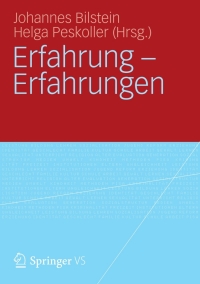 Imagen de portada: Erfahrung - Erfahrungen 9783658000196