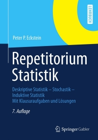 Titelbild: Repetitorium Statistik 7th edition 9783658000295