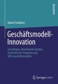 Cover image: Geschäftsmodell-Innovation 9783658002442