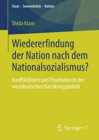 صورة الغلاف: Wiedererfindung der Nation nach dem Nationalsozialismus? 9783658003241