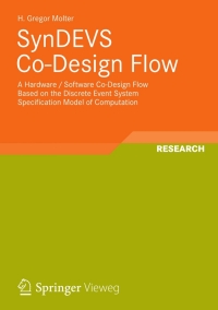 Cover image: SynDEVS Co-Design Flow 9783658003968