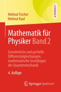 Cover image: Mathematik für Physiker Band 2 4th edition 9783658004767