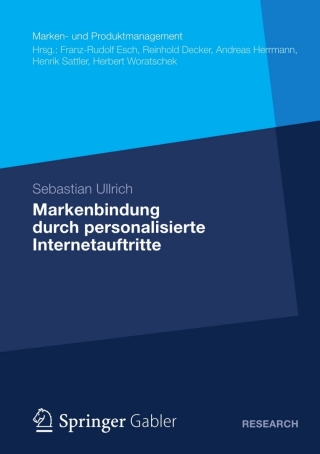 Immagine di copertina: Markenbindung durch personalisierte Internetauftritte 9783658005085