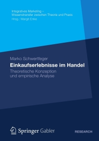 Immagine di copertina: Einkaufserlebnisse im Handel 9783658005108