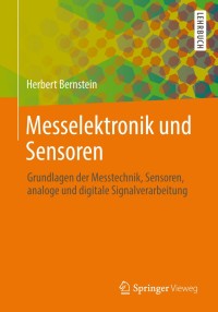 صورة الغلاف: Messelektronik und Sensoren 9783658005481