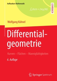 Omslagafbeelding: Differentialgeometrie 6th edition 9783658006143