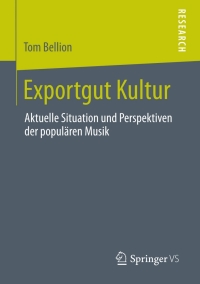 Cover image: Exportgut Kultur 9783658006372