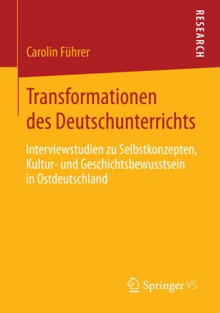 Titelbild: Transformationen des Deutschunterrichts 9783658006679