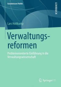 Cover image: Verwaltungsreformen 9783658006914
