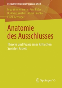 Titelbild: Anatomie des Ausschlusses 9783658007713