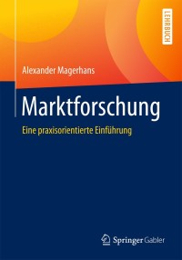 Imagen de portada: Marktforschung 9783658008901