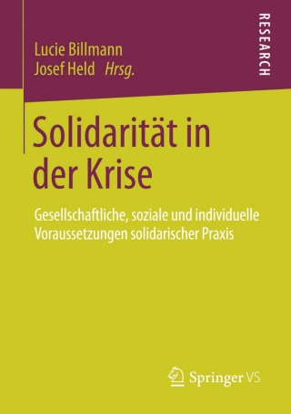 Imagen de portada: Solidarität in der Krise 9783658009113