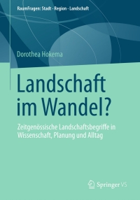 Omslagafbeelding: Landschaft im Wandel? 9783658009724