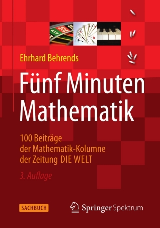 Cover image: Fünf Minuten Mathematik 3rd edition 9783658009977