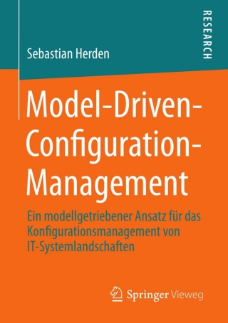 Cover image: Model-Driven-Configuration-Management 9783658011062