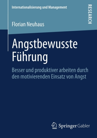 Cover image: Angstbewusste Führung 9783658011512