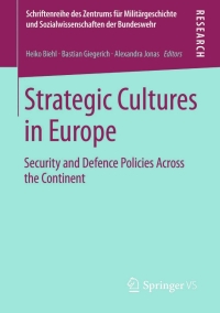 Cover image: Strategic Cultures in Europe 9783658011673