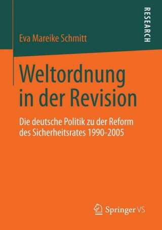 Imagen de portada: Weltordnung in der Revision 9783658011833