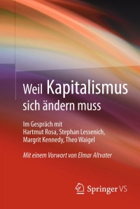 Cover image: Weil Kapitalismus sich ändern muss 9783658013837