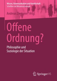 Imagen de portada: Offene Ordnung? 9783658015275