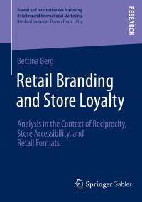 Cover image: Retail Branding and Store Loyalty 9783658015954