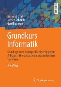 表紙画像: Grundkurs Informatik 5th edition 9783658016272