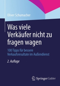 Imagen de portada: Was viele Verkäufer nicht zu fragen wagen 2nd edition 9783658016371