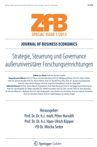 Cover image: Strategie, Steuerung und Governance außeruniversitärer Forschungseinrichtungen 9783658016760