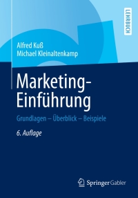 表紙画像: Marketing-Einführung 6th edition 9783658017293