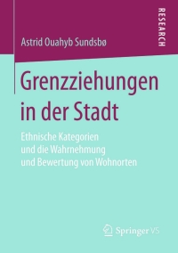 Cover image: Grenzziehungen in der Stadt 9783658017767