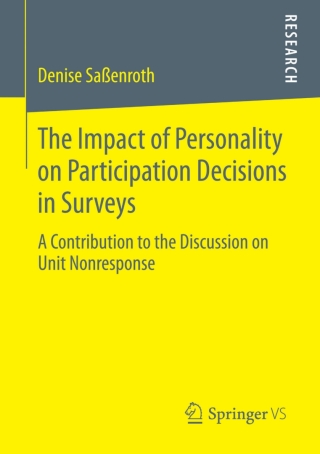 Cover image: The Impact of Personality on Participation Decisions in Surveys 9783658017804