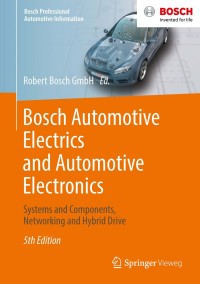 Cover image: Bosch Automotive Electrics and Automotive Electronics 5th edition 9783658017835