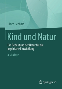 Omslagafbeelding: Kind und Natur 4th edition 9783658018047