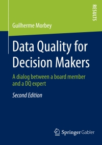 Cover image: Data Quality for Decision Makers 2nd edition 9783658018221