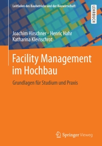 Imagen de portada: Facility Management im Hochbau 9783658019235