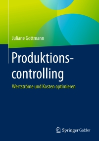 Cover image: Produktionscontrolling 9783658019501