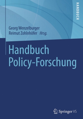 Imagen de portada: Handbuch Policy-Forschung 9783658019679