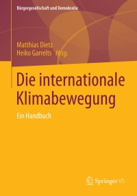 صورة الغلاف: Die internationale Klimabewegung 9783658019693