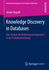 Titelbild: Knowledge Discovery in Databases 9783658020019