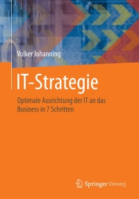 Cover image: IT-Strategie 9783658020484