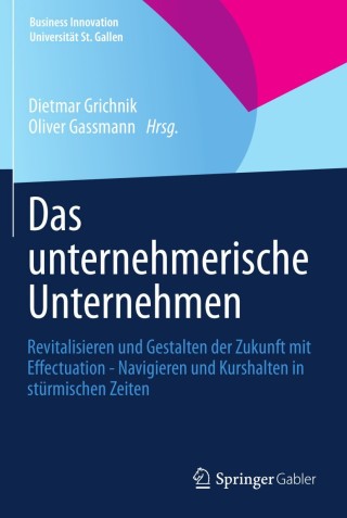 Cover image: Das unternehmerische Unternehmen 9783658020583