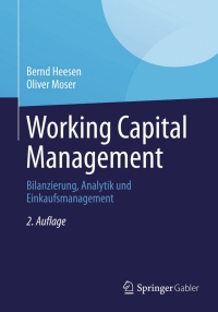 表紙画像: Working Capital Management 2nd edition 9783658020767