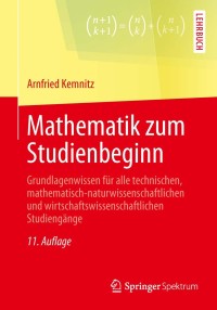 Cover image: Mathematik zum Studienbeginn 11th edition 9783658020804