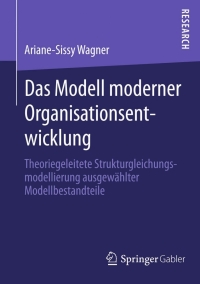 Imagen de portada: Das Modell moderner Organisationsentwicklung 9783658021252