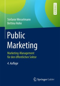 Cover image: Public Marketing 4th edition 9783658021313