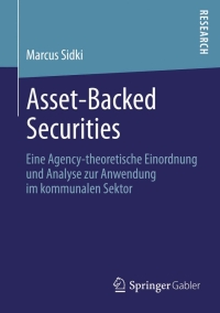 Cover image: Asset-Backed Securities 9783658022037