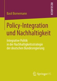 Cover image: Policy-Integration und Nachhaltigkeit 9783658022082