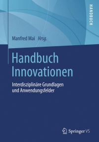 Omslagafbeelding: Handbuch Innovationen 9783658023164