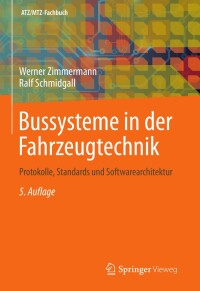 Cover image: Bussysteme in der Fahrzeugtechnik 5th edition 9783658024185